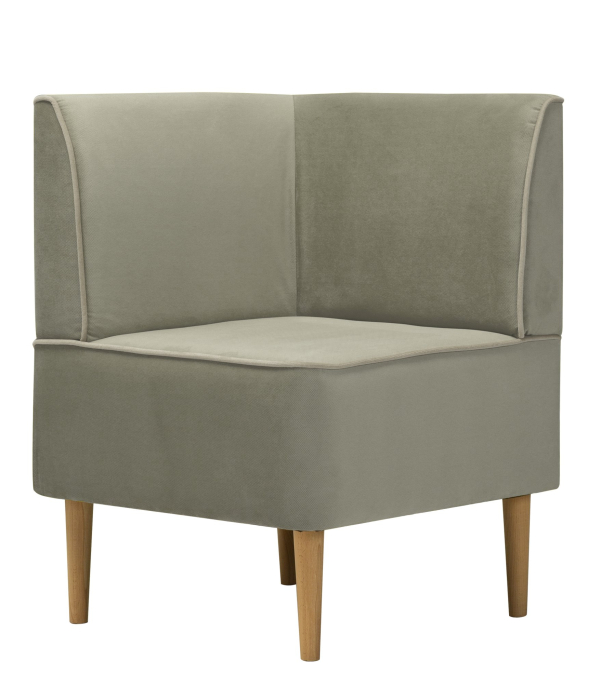 Кресло для отдыха, Кресло (модуль угловой) Лагуна, велюр