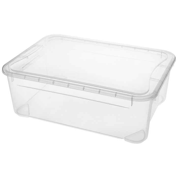 Хранение вещей, ЯЩИК УНИВЕРСАЛЬНЫЙ КРИСТАЛЛ М 555х390х190 ММ, 31Л