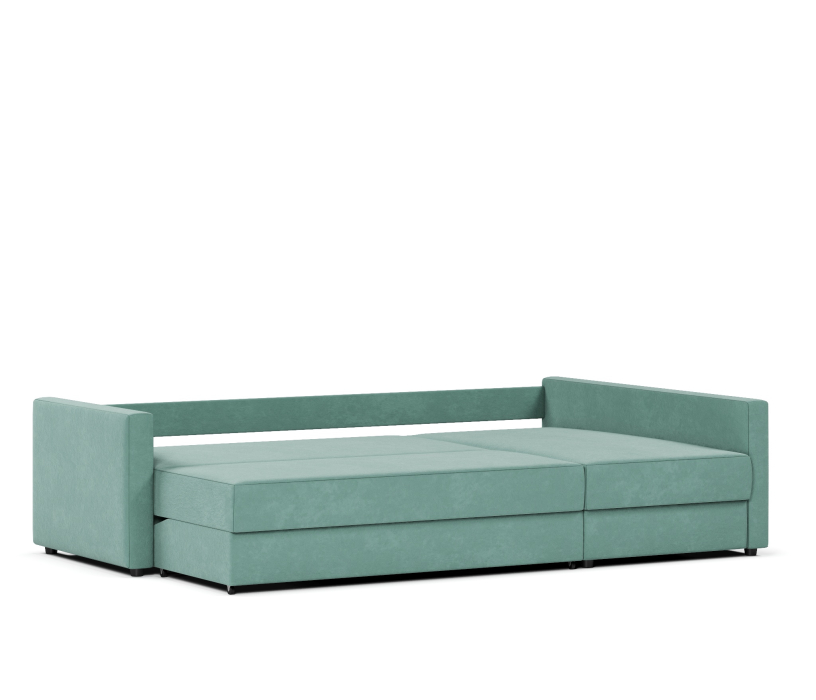 Диваны угловые, Диван угловой Фрисби дельфин, велюр