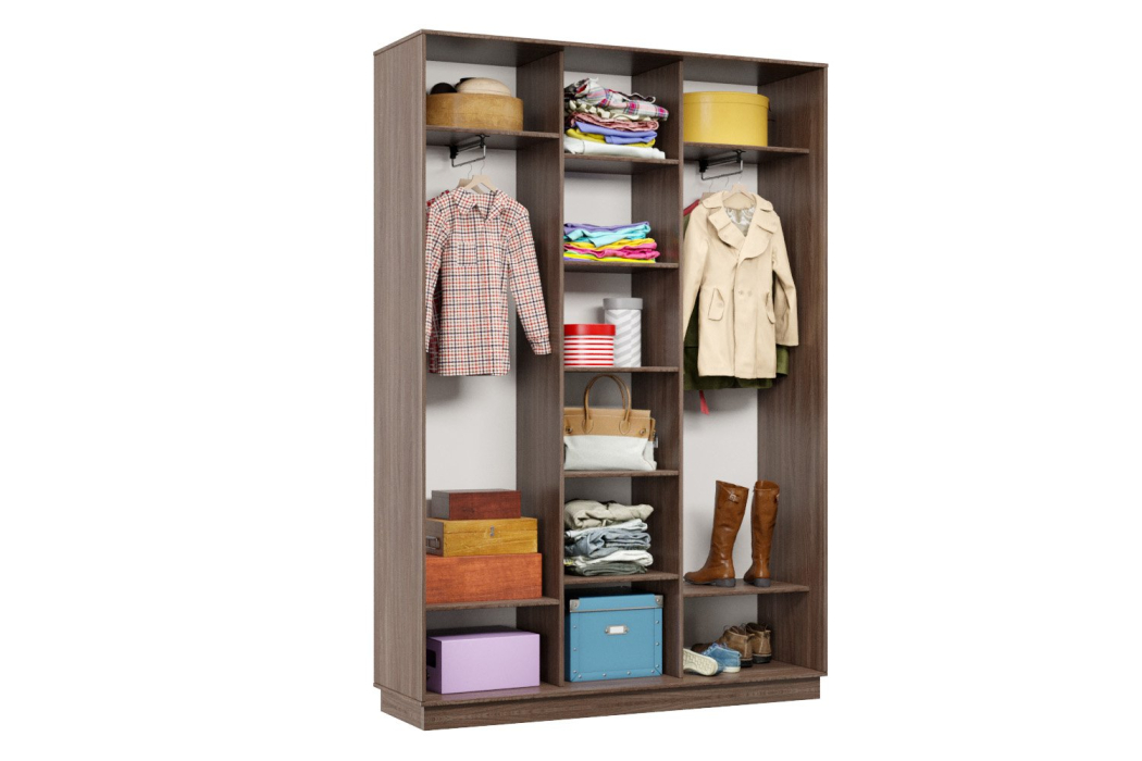 Шкафы-купе, Шкаф-купе Премьер 17 (15;15;15) трёхдверный