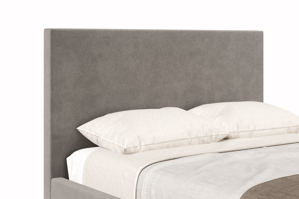 Мягкая кровать, Кровать Парма 1200 с подъёмным механизмом, велюр