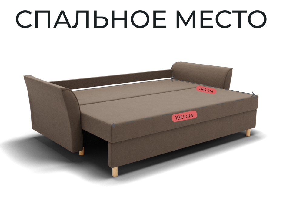 Диваны еврокнижки, Прямой диван Мелодия,НПБ,еврокнижка,велюр