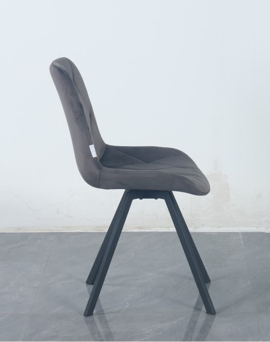 Стулья, Стул Gustaf ВЕЛЮР поворотный опоры черные