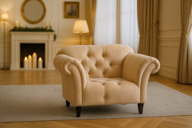 Кресло Буржуа, Базовые ткани, Velutto Soft