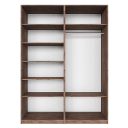 Распашной шкаф Локер 800+800 с полками слева