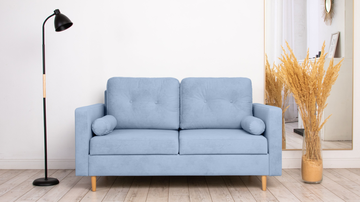 Диваны прямые кухонные, Диван Lucas 140, велюр