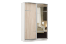 Шкафы-купе, Шкаф-купе Премьер Лайт 03 Мини (08;11) двухдверный