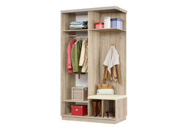 Прихожая Премьер 04 Лайт 05 Правая Мягкая