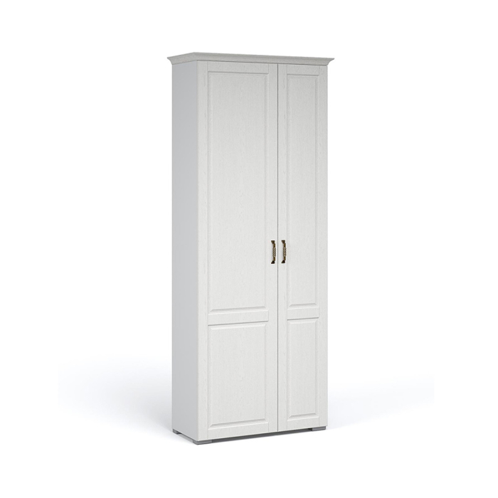 Комплектующие, Карниз шкафа 2-х дверного гл. 36 Лацио, белое дерево 