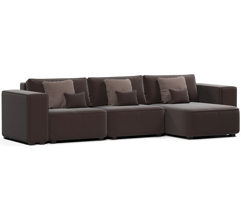 Диваны угловые, Диван-кровать угловой еврокнижка Сиэтл, велюр