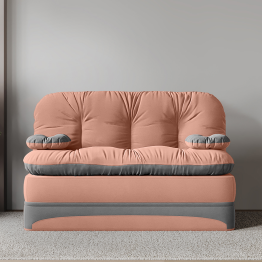 Бескаркасный диван-кровать Клиффорд Мини, спальное место 1550*1900 мм велюр