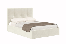 Мягкая кровать, Кровать Марсель 1400, велюр