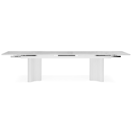 Стеклянный стол Мален new 240(320)x110