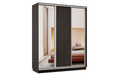 Шкафы-купе 3-х дверные, Шкаф-купе Премьер Лайт 31 (01;02;01) трехдверный