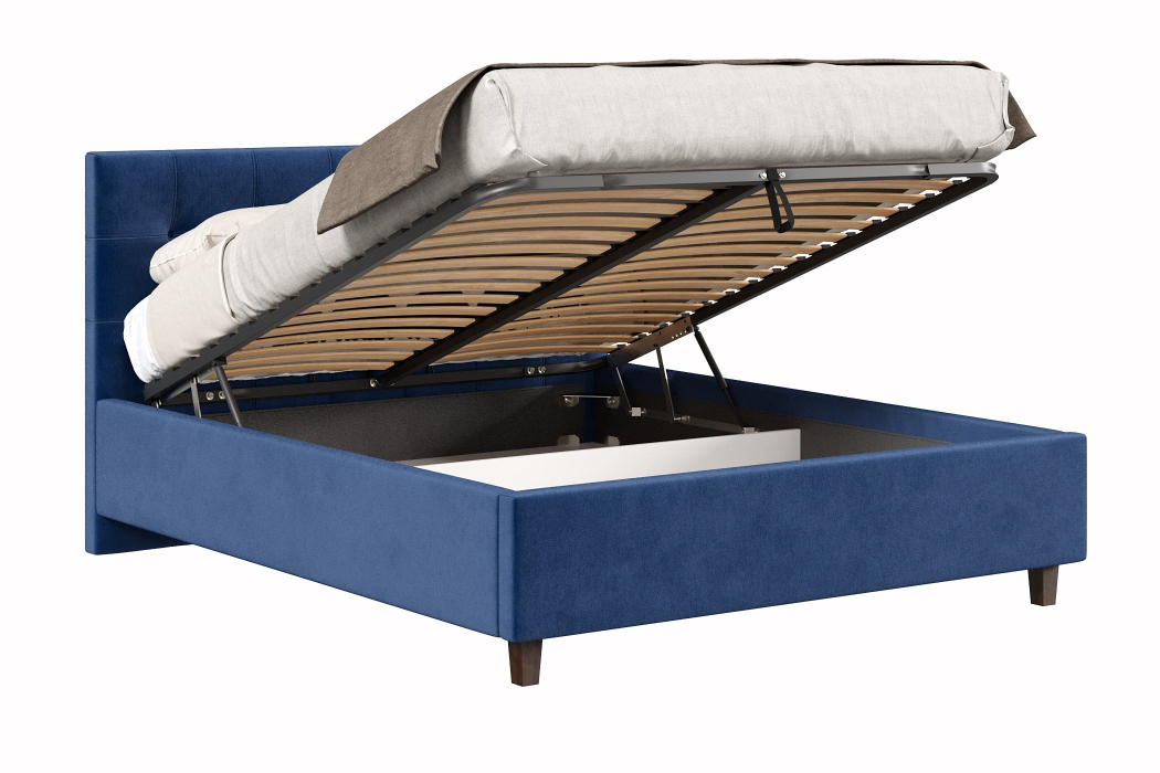 Мягкая кровать, Кровать Турин 1600 с подъёмным механизмом