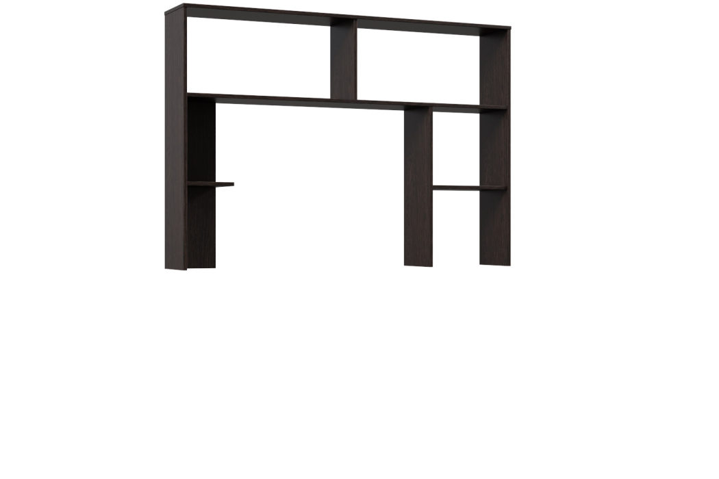 Прямые, Стол письменный 04 с надстройкой