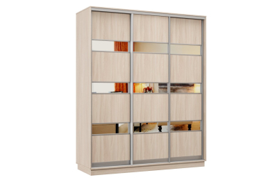 Шкаф-купе Премьер 25 (16;16;16) трёхдверный