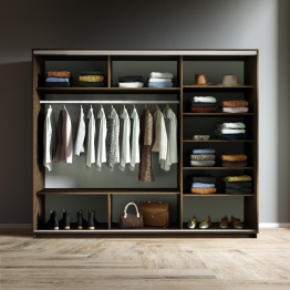 Шкаф-купе Экспресс 3-х дверный Фотопечать Шары Стекла 210х60х240