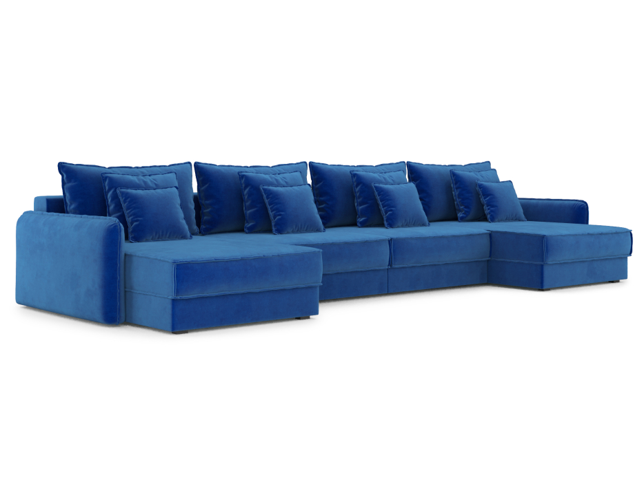 Диваны угловые в гостиную, Диван П-образный Кросби М202