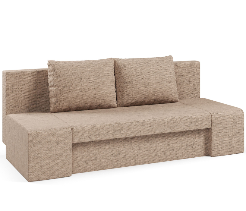 Диваны прямые, Диван-кровать прямой Сан-Ремо еврокнижка,рогожка