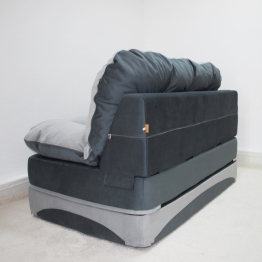 Бескаркасный диван-кровать Клиффорд Мини, спальное место 1550*1900 мм велюр