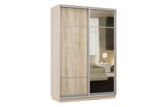 Шкафы-купе, Шкаф-купе Премьер Лайт 03 Мини (08;11) двухдверный