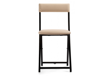 Стул Elevis ваниль крап /темный мусс