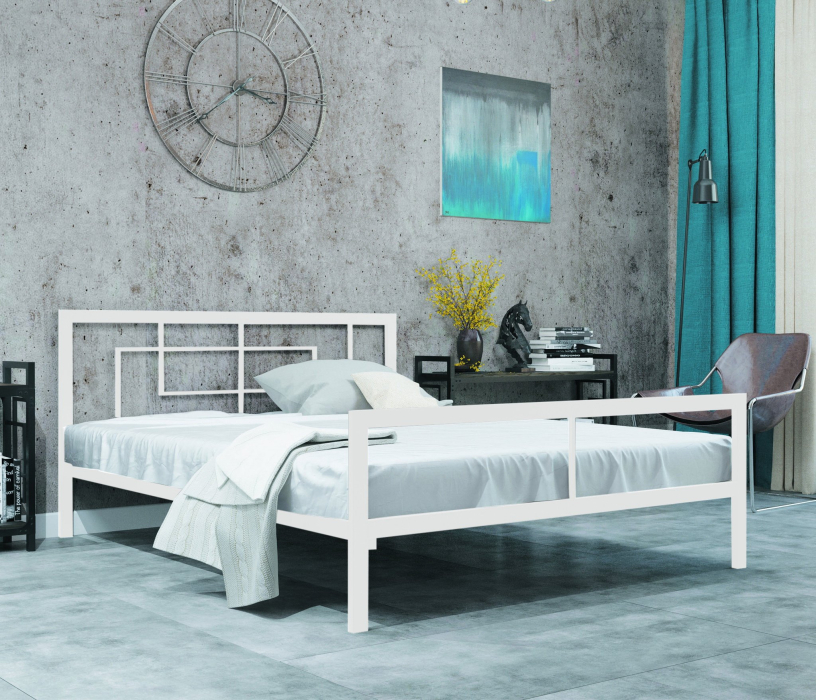 Кровати 180х200, Кровать в стиле лофт Кантерано 1.8