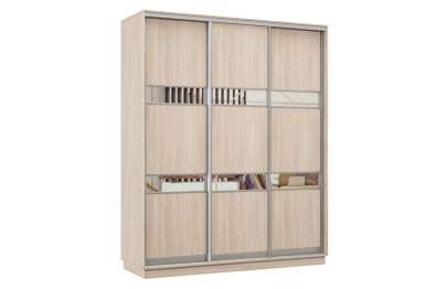 Шкаф-купе Премьер 16 (15;15;15) трёхдверный