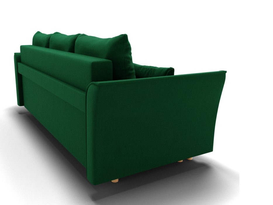 Диваны еврокнижки, Прямой диван Мелодия,НПБ,еврокнижка,велюр