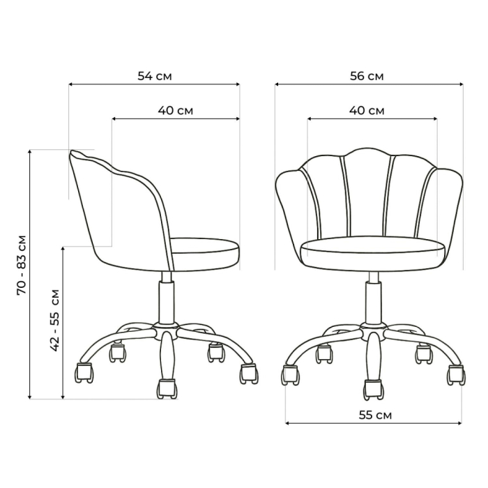 Для офиса и дома, Компьютерное кресло Bud