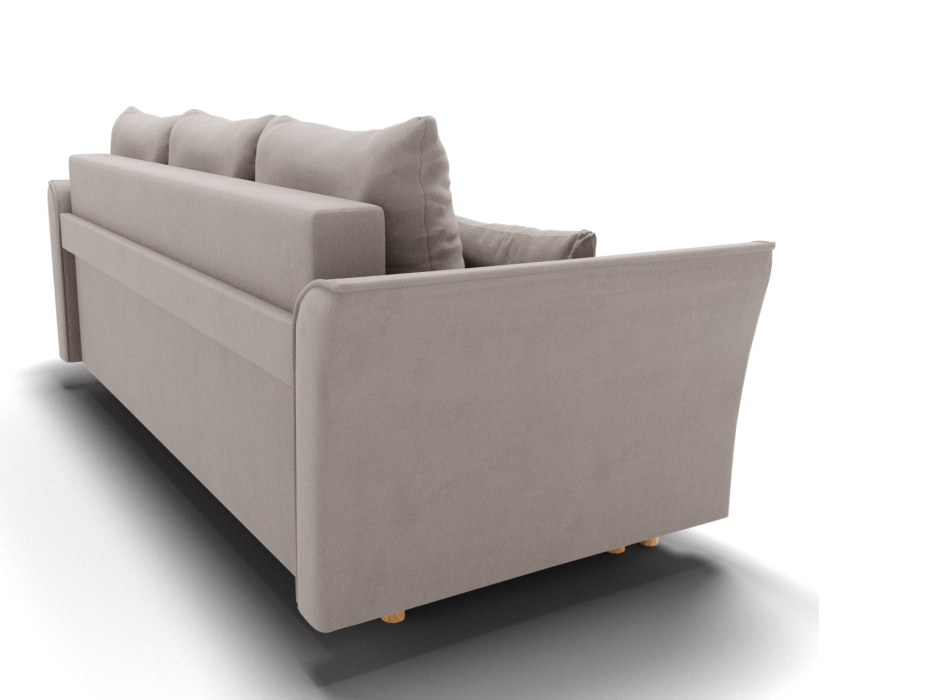 Диваны еврокнижки, Прямой диван Мелодия,НПБ,еврокнижка,велюр