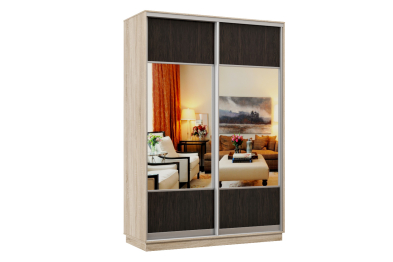 Шкаф-купе Премьер Лайт 03 (05;05) двухдверный