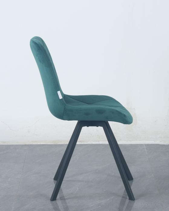 Стулья, Стул Gustaf ВЕЛЮР поворотный опоры черные