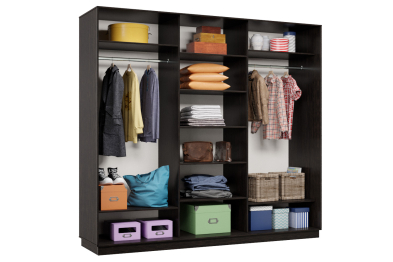 Шкаф-купе Премьер Лайт 56 (11;08;11) трехдверный