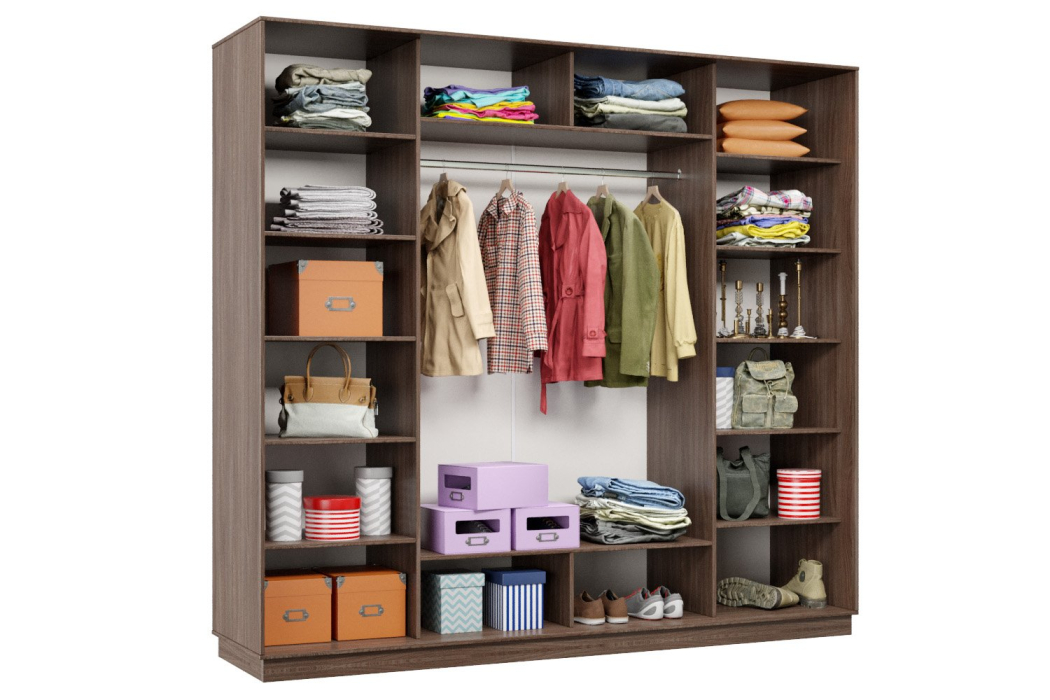 Шкафы-купе, Шкаф-купе Премьер 60 (15;15;15) трёхдверный