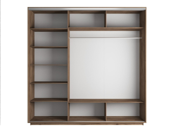 Шкаф-купе Экспресс 3-х дверный Фотопечать Квадрат Стекла 210х60х240