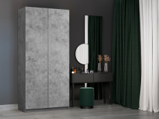 Шкафы двухстворчатые, Шкаф распашной Локер 2-х дверный с 1 модулем