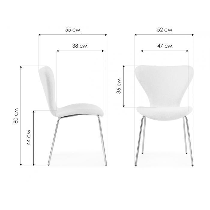 Стулья, Стул на металлокаркасе Solo