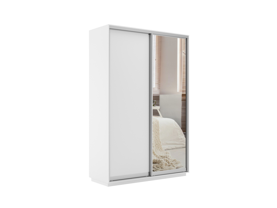 Шкафы-купе 2-х дверные, Шкаф-купе Экспресс Медиум дуо 2200 x 1600 x 450