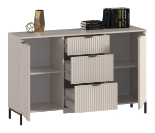 Комод Турин СБ-3571 Кашемир серый/МДФ Кашемир