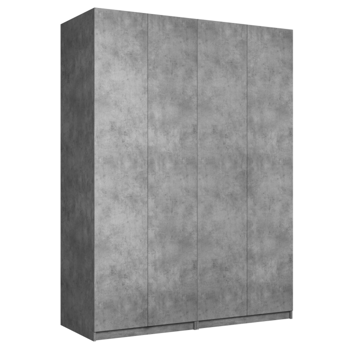 Шкафы распашные, Распашной шкаф Локер 800+800 с ящиками и полками слева