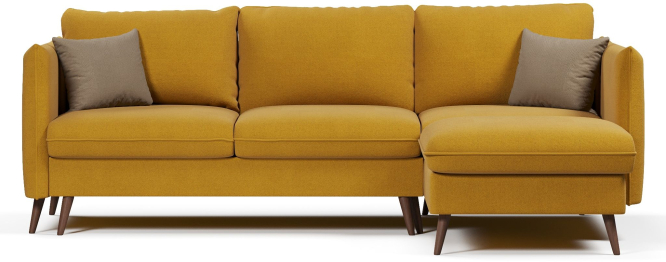 Диван угловой Пекин еврокнижка, велюр