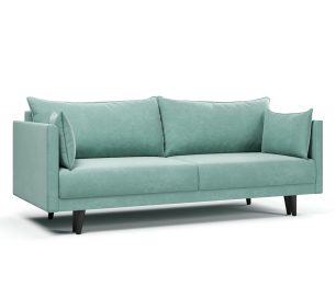 Диван-кровать Сканди, тик-так, велюр