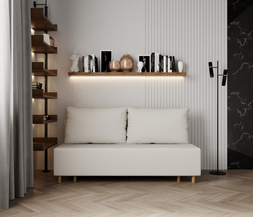 Диваны еврокнижки, Прямой диван Лофт,еврокнижка,велюр