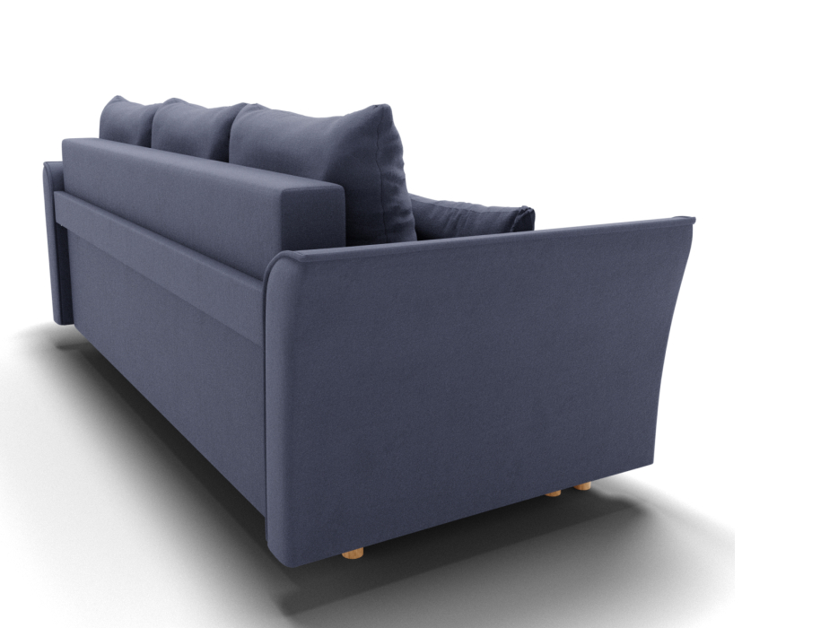 Диваны еврокнижки, Прямой диван Мелодия,НПБ,еврокнижка,велюр