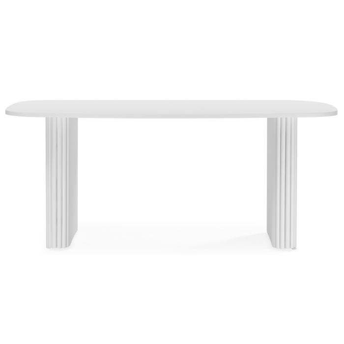 Обеденные столы, Деревянный стол Бавария 200*90 (белые ноги)