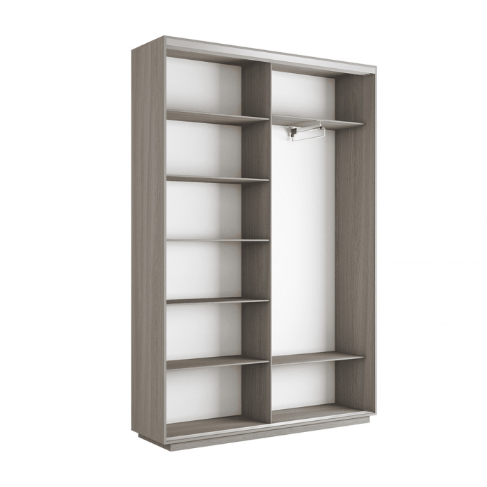 Шкафы-купе 2-х дверные, Шкаф-купе Экспресс 2-х дверный Фотопечать Квадрат Стекла 120х45х220