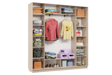 Шкаф-купе Премьер Лайт 35 (05;05;05) трехдверный