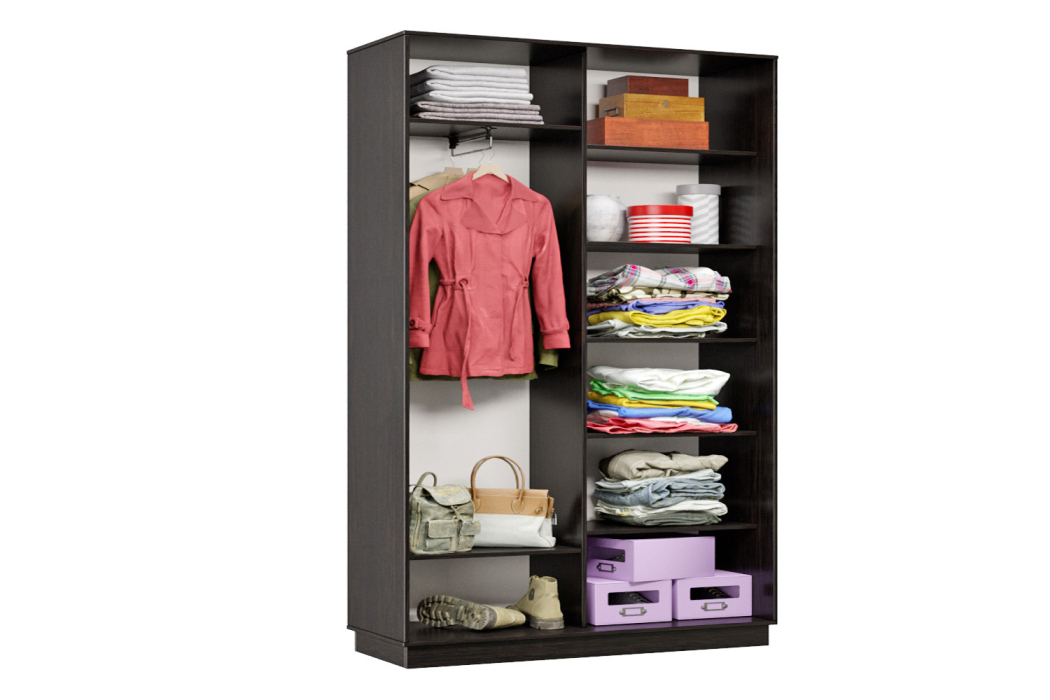 Шкафы-купе, Шкаф-купе Премьер Лайт 01 Мини (08;11) двухдверный